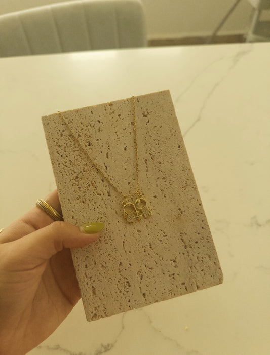 girl & boy necklace